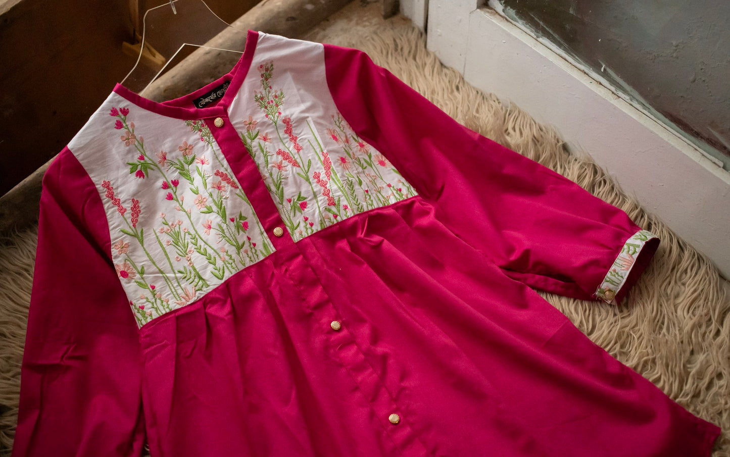 B Hot Pink Tops Code-367