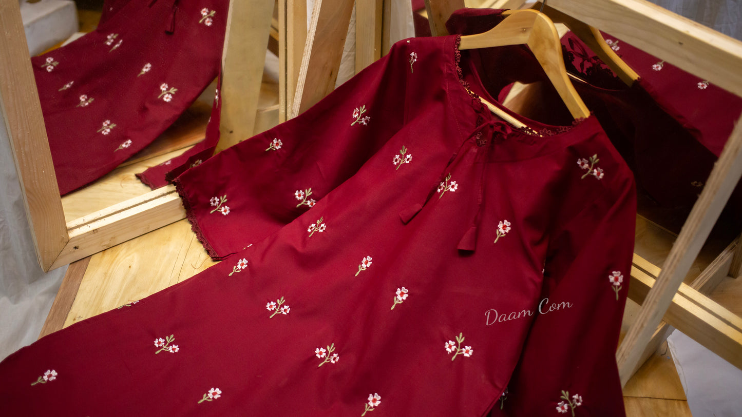 A Marun Dress