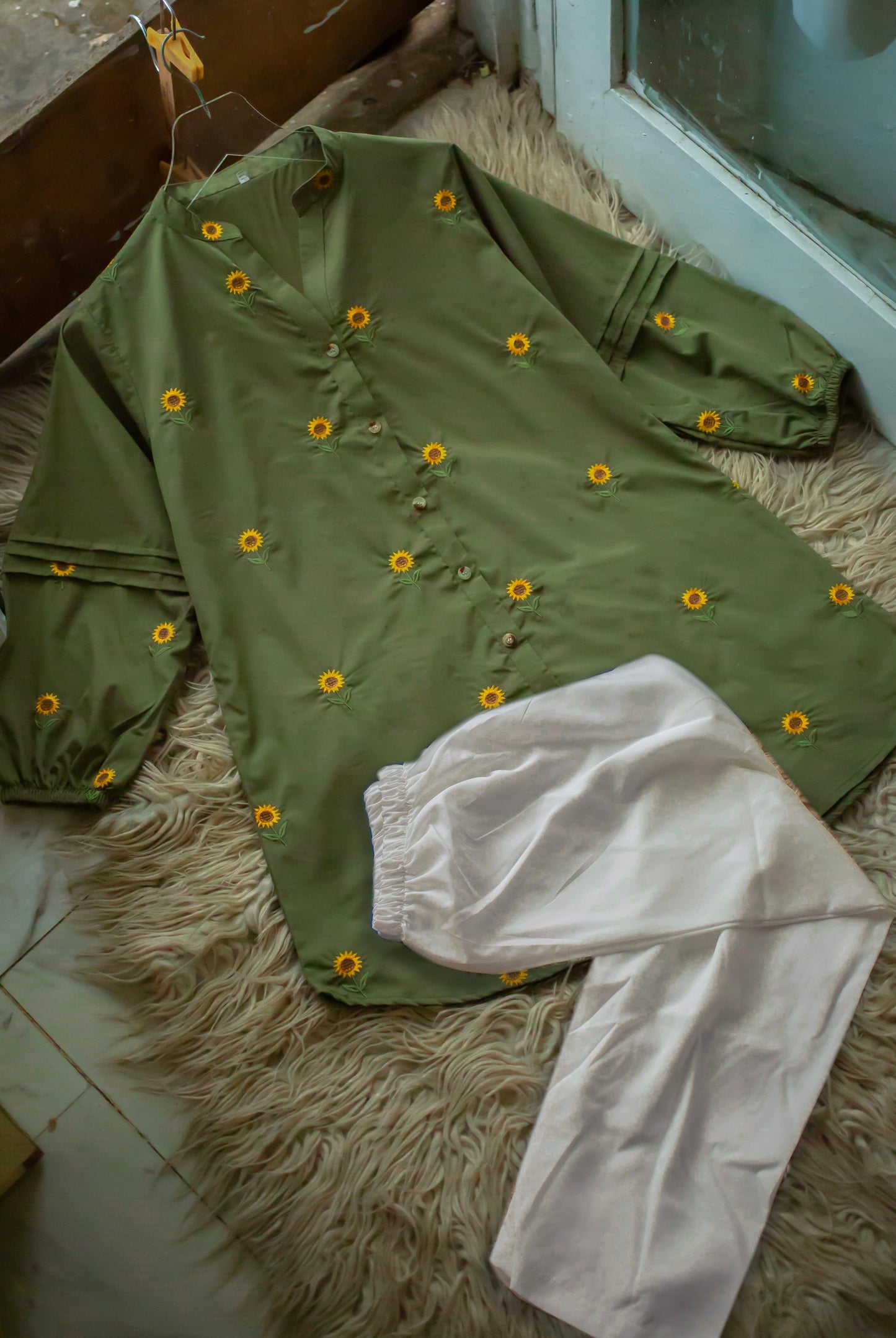 Tops Shirt Sun Flower