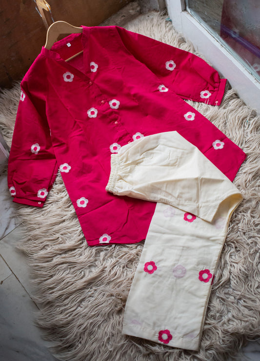 A tops hot pink