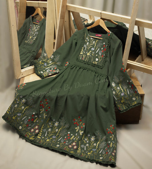 A Floral Gown 123 Oleev