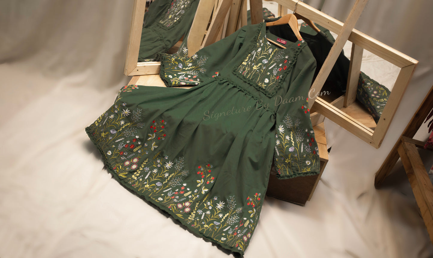 A Floral Gown 123 Oleev